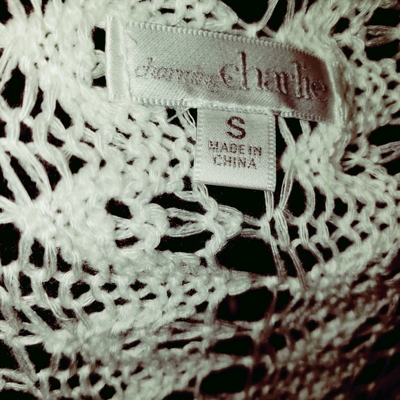 Knitted long cardigan by Charming Charlie. Size S - Picture 6 of 6